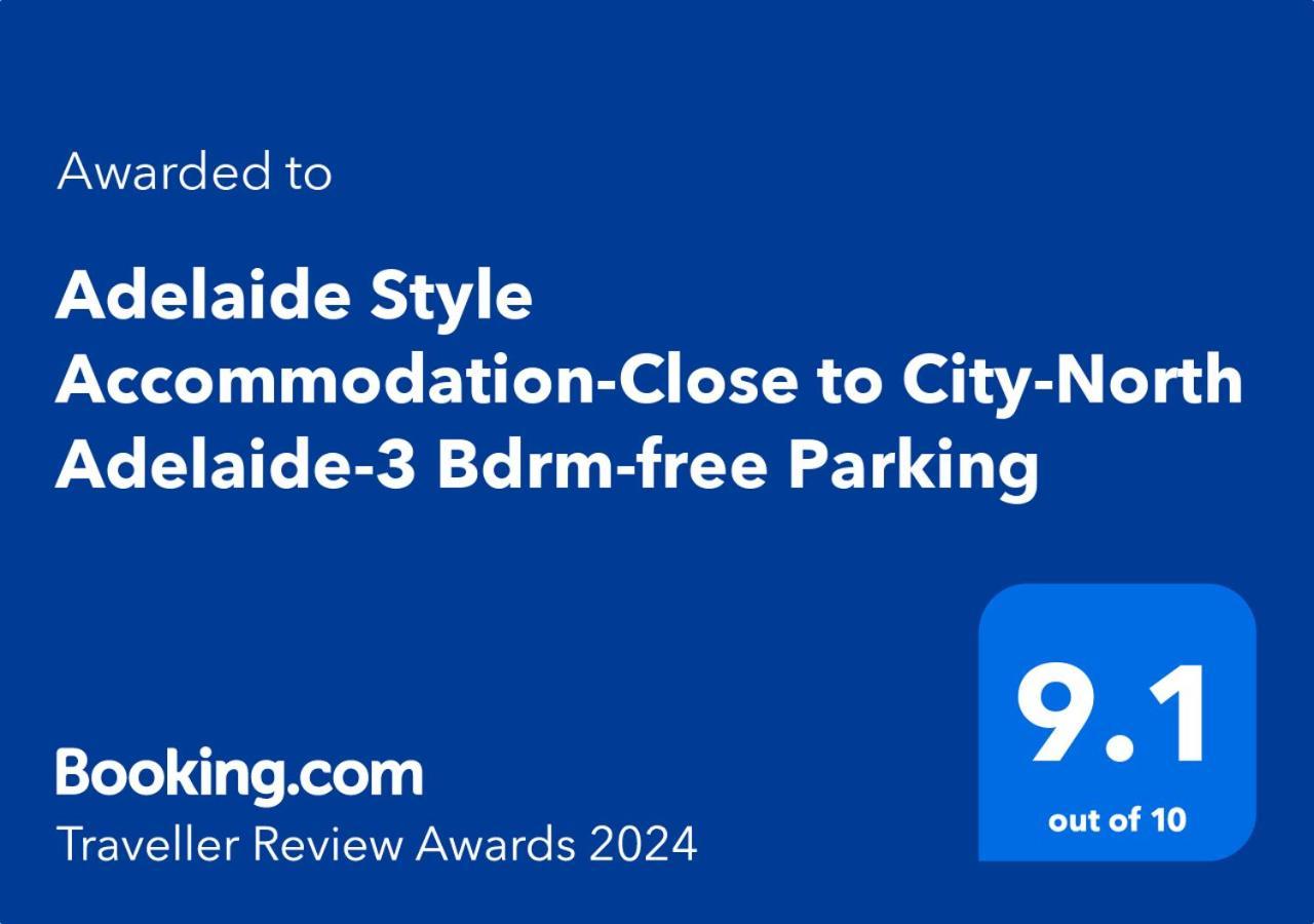 Adelaide Style Accommodation-Close To City-North Adelaide-3 Bdrm- Free Parking Eksteriør billede
